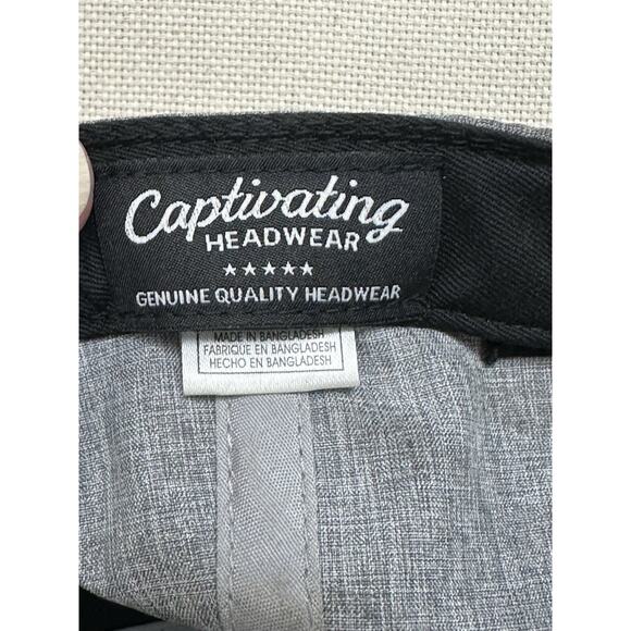 UL Lafayette Louisiana Ragin’ Cajuns Cap Hat Gray NCAA Adjustable College Sports - Picture 8 of 9